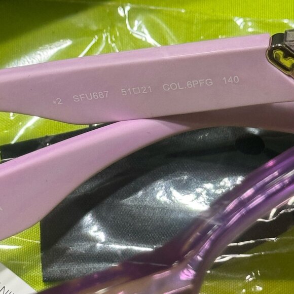 Furla purple Cat Eye Sunglasses - Picture 8 of 9